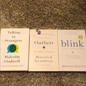 Malcolm Gladwell Books (3)